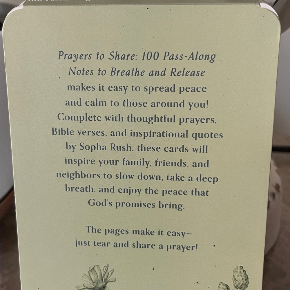 Breathe and Release Pass-Along Notes, NEW, Giftable - Picture 11 of 13